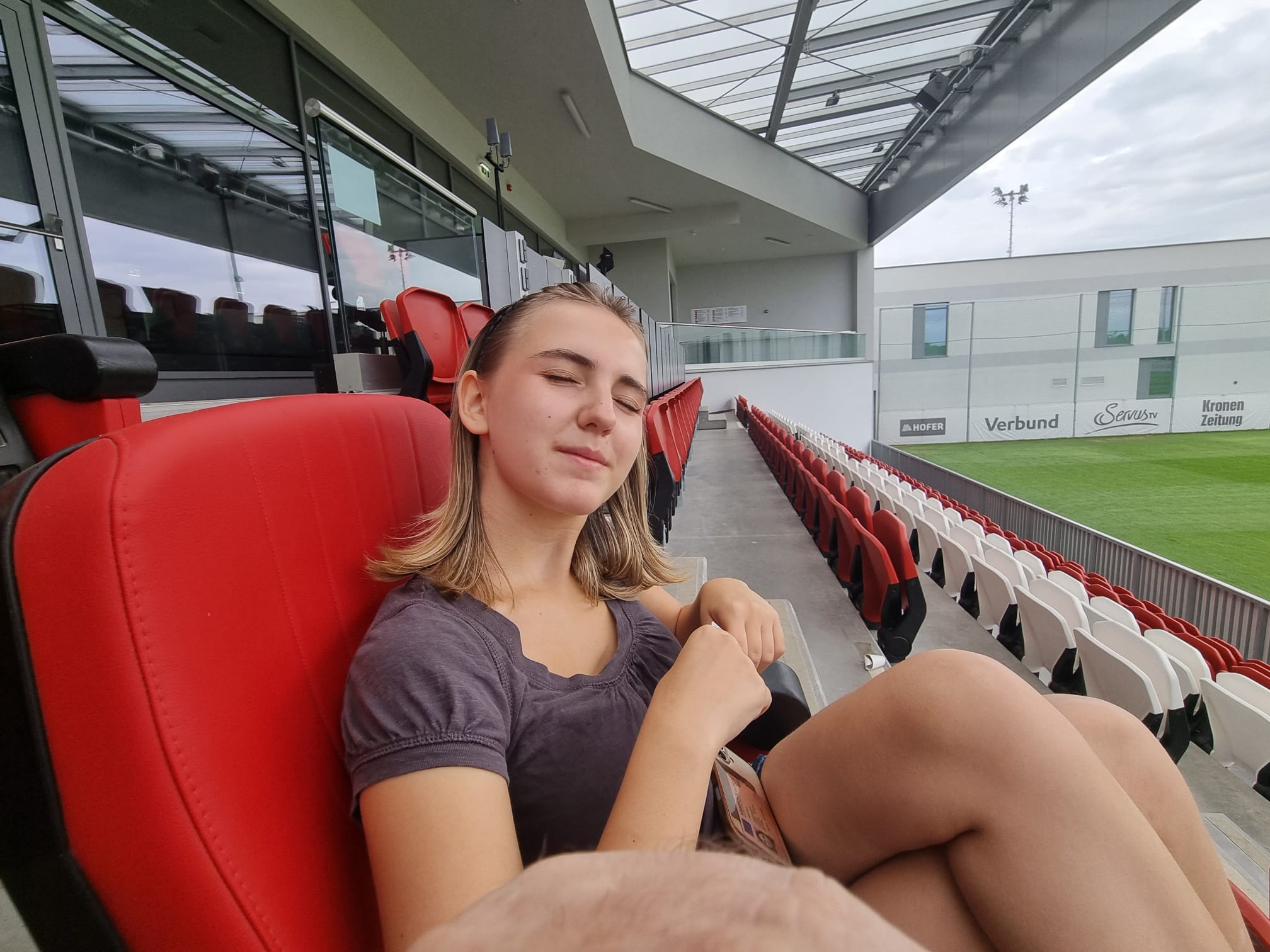 Saskia Hundsdorfer im Regieraum
